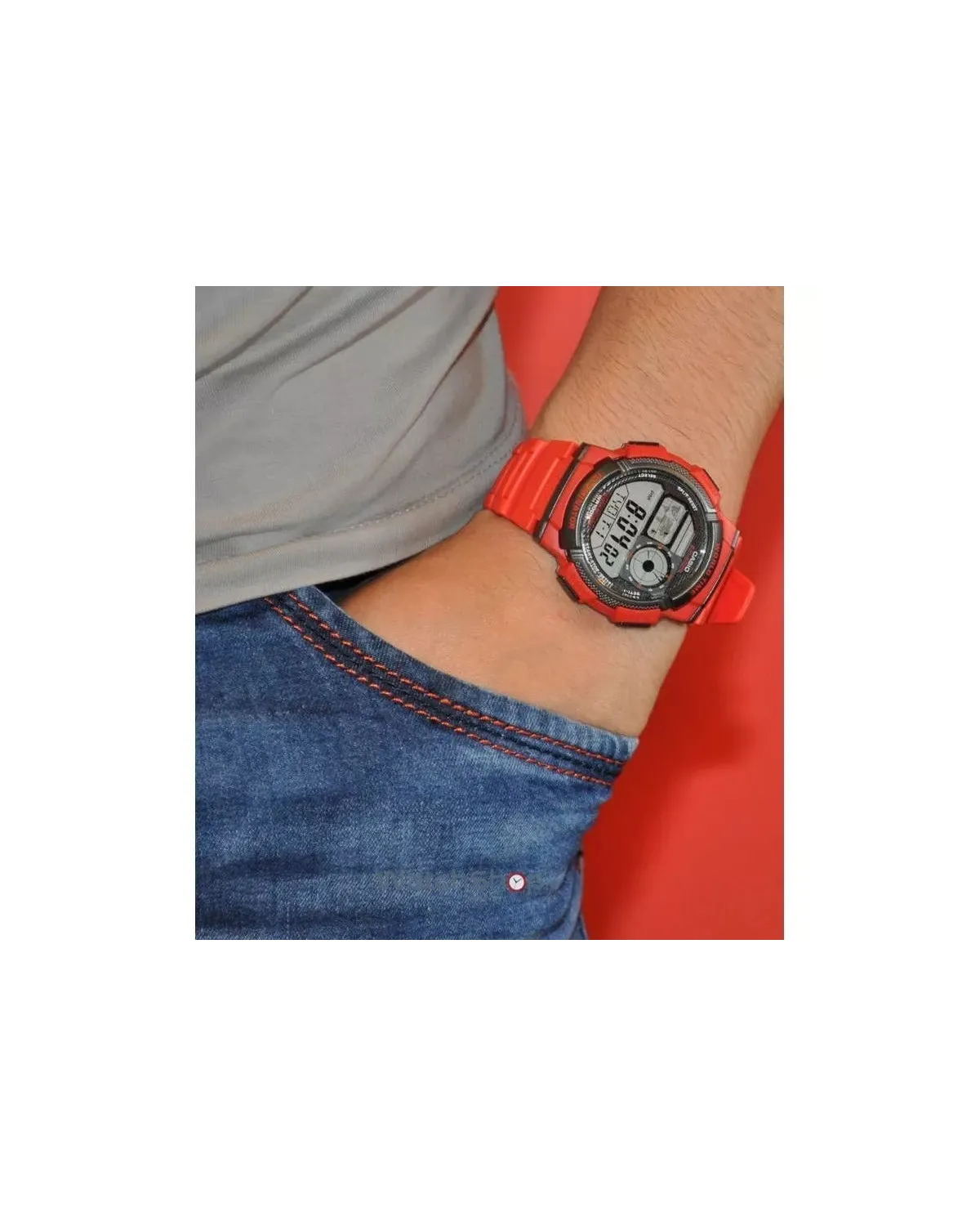 ZEGAREK MĘSKI CASIO AE-1000W 4AV (zd073c) - WORLD TIME + BOX ZEGAREK MĘSKI CASIO AE-1000W 4AV (zd073c) - WORLD TIME + BOX