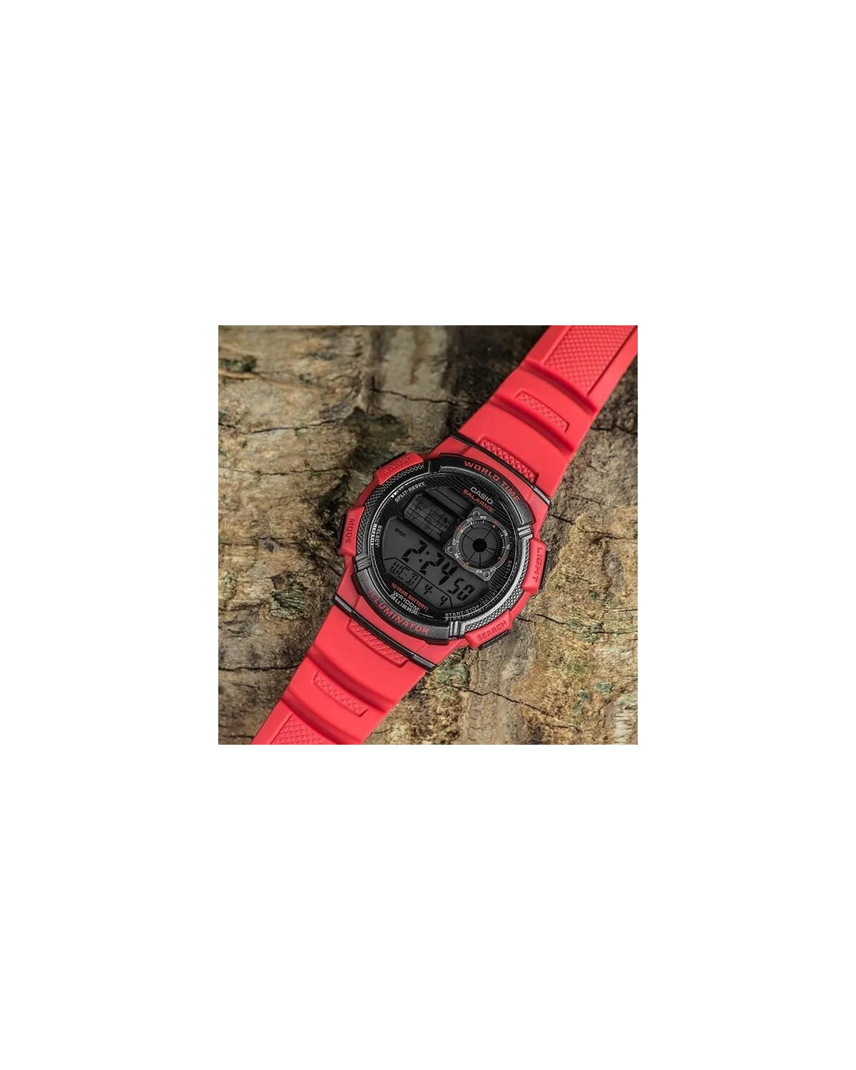 ZEGAREK MĘSKI CASIO AE-1000W 4AV (zd073c) - WORLD TIME + BOX ZEGAREK MĘSKI CASIO AE-1000W 4AV (zd073c) - WORLD TIME + BOX
