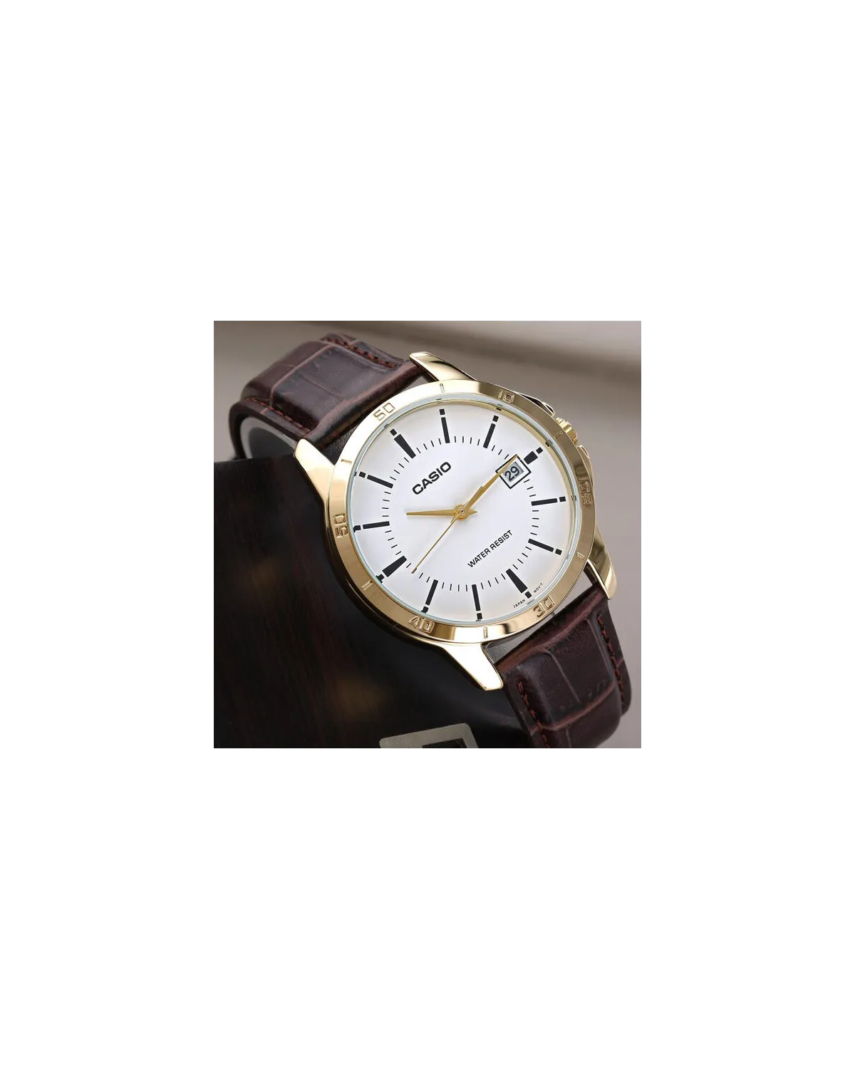 ZEGAREK MĘSKI CASIO MTP-V004GL-7A (zd046b) + BOX ZEGAREK MĘSKI CASIO MTP-V004GL-7A (zd046b) + BOX