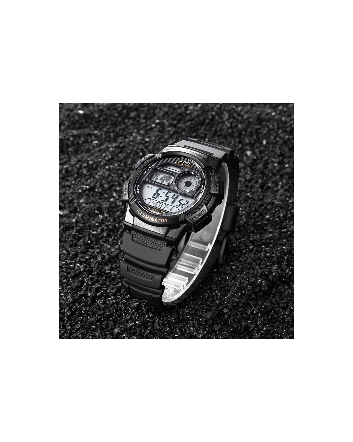 ZEGAREK MĘSKI CASIO AE-1000W 1BVDF (zd073g) - WORLD TIME + BOX ZEGAREK MĘSKI CASIO AE-1000W 1BVDF (zd073g) - WORLD TIME + BOX