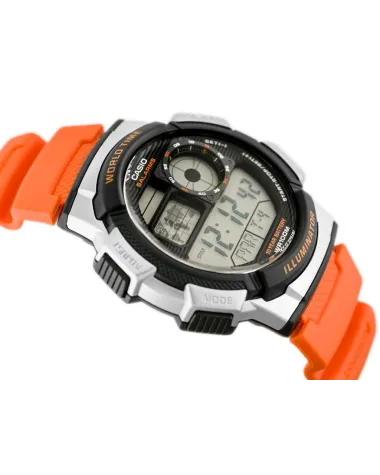 ZEGAREK MĘSKI CASIO AE-1000W 4BV (zd073d) - WORLD TIME + BOX