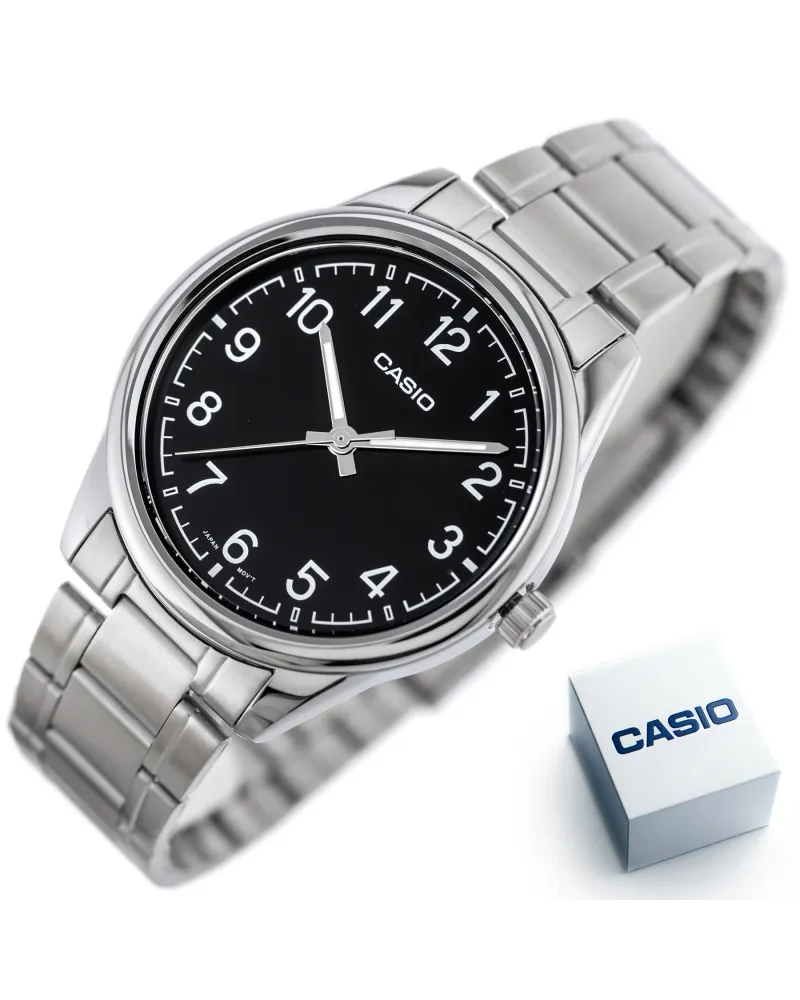 ZEGAREK MĘSKI CASIO MTP-V005D-1B4 (zd105g) + BOX ZEGAREK MĘSKI CASIO MTP-V005D-1B4 (zd105g) + BOX