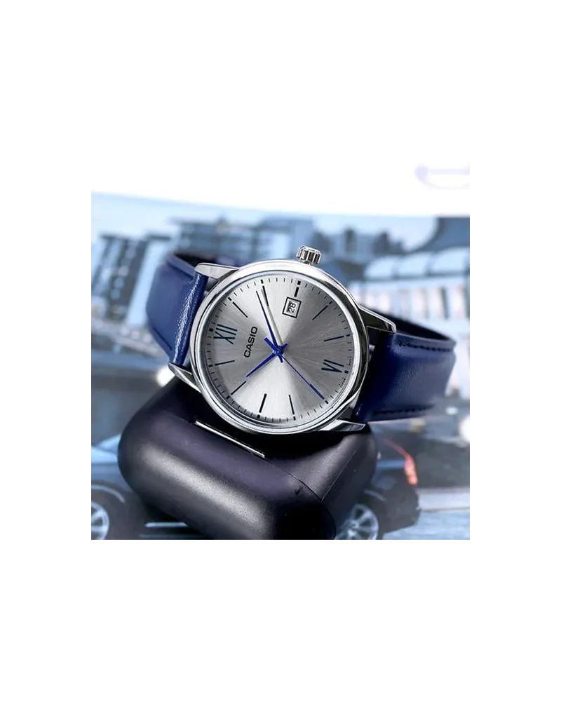 ZEGAREK MĘSKI CASIO MTP-V002L-2B3 + BOX (zd224b) ZEGAREK MĘSKI CASIO MTP-V002L-2B3 + BOX (zd224b)