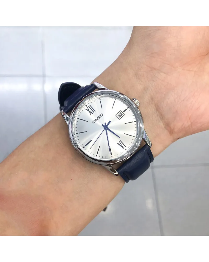 ZEGAREK MĘSKI CASIO MTP-V002L-2B3 + BOX (zd224b) ZEGAREK MĘSKI CASIO MTP-V002L-2B3 + BOX (zd224b)