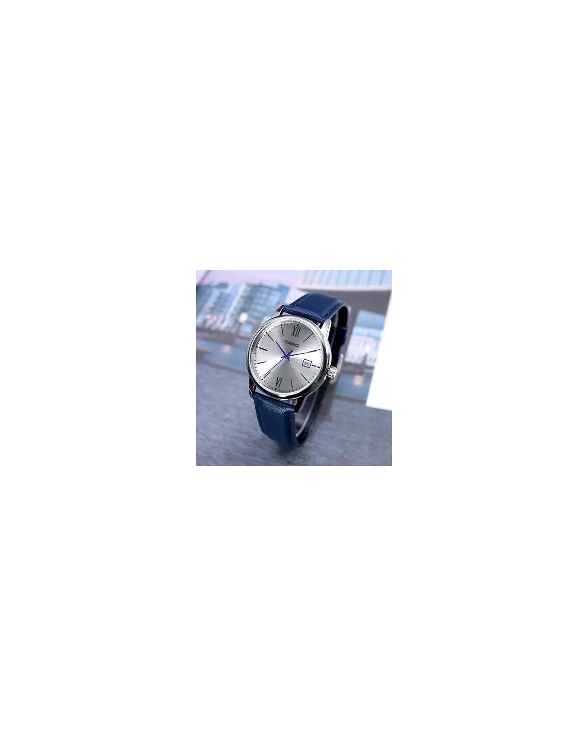 ZEGAREK MĘSKI CASIO MTP-V002L-2B3 + BOX (zd224b) ZEGAREK MĘSKI CASIO MTP-V002L-2B3 + BOX (zd224b)
