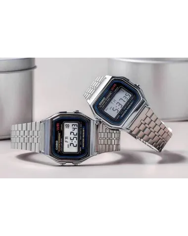 ZEGAREK MĘSKI CASIO A159WA-N1DF - KLASYKA (zd168b) + BOX ZEGAREK MĘSKI CASIO A159WA-N1DF - KLASYKA (zd168b) + BOX