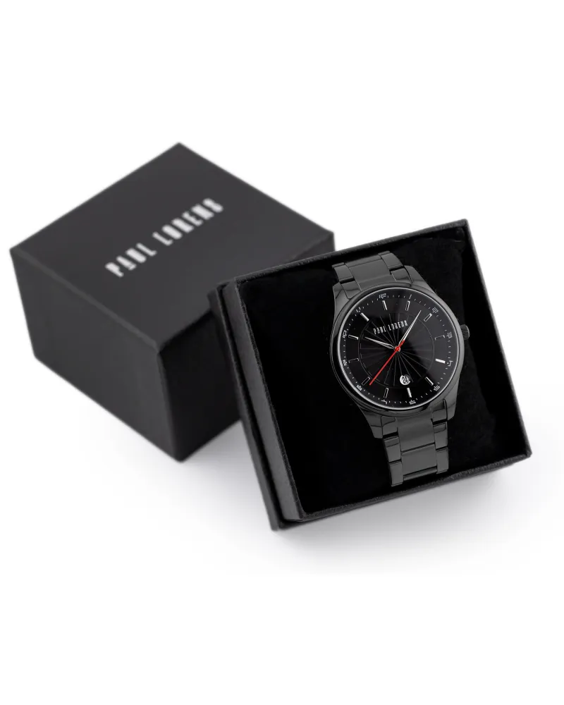 ZEGAREK MĘSKI PAUL LORENS - PL12156B2-1A5 (zg357d) + BOX