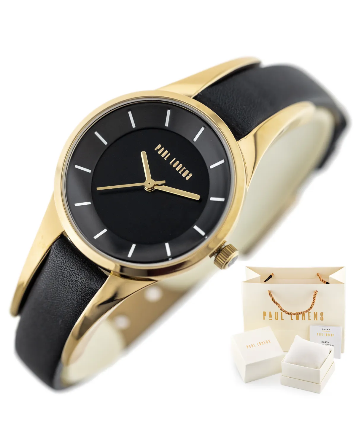 ZEGAREK DAMSKI PAUL LORENS - 8154A-1A2 (zg502b) + BOX