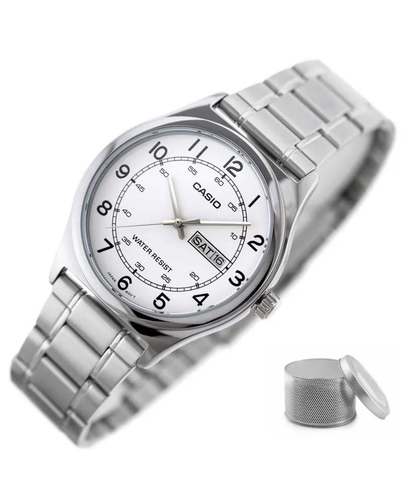 ZEGAREK MĘSKI CASIO MTP-V006D-7B2 (zd210e) + BOX ZEGAREK MĘSKI CASIO MTP-V006D-7B2 (zd210e) + BOX