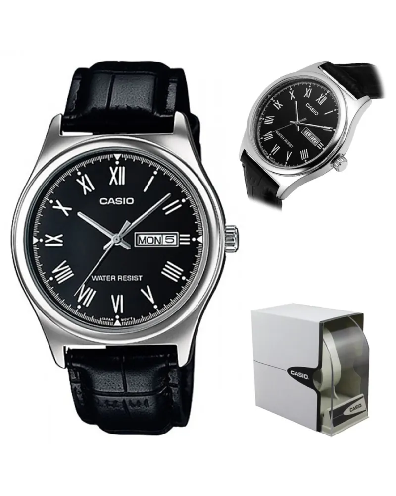ZEGAREK MĘSKI CASIO MTP-V006L-1B (zd210a) + BOX ZEGAREK MĘSKI CASIO MTP-V006L-1B (zd210a) + BOX