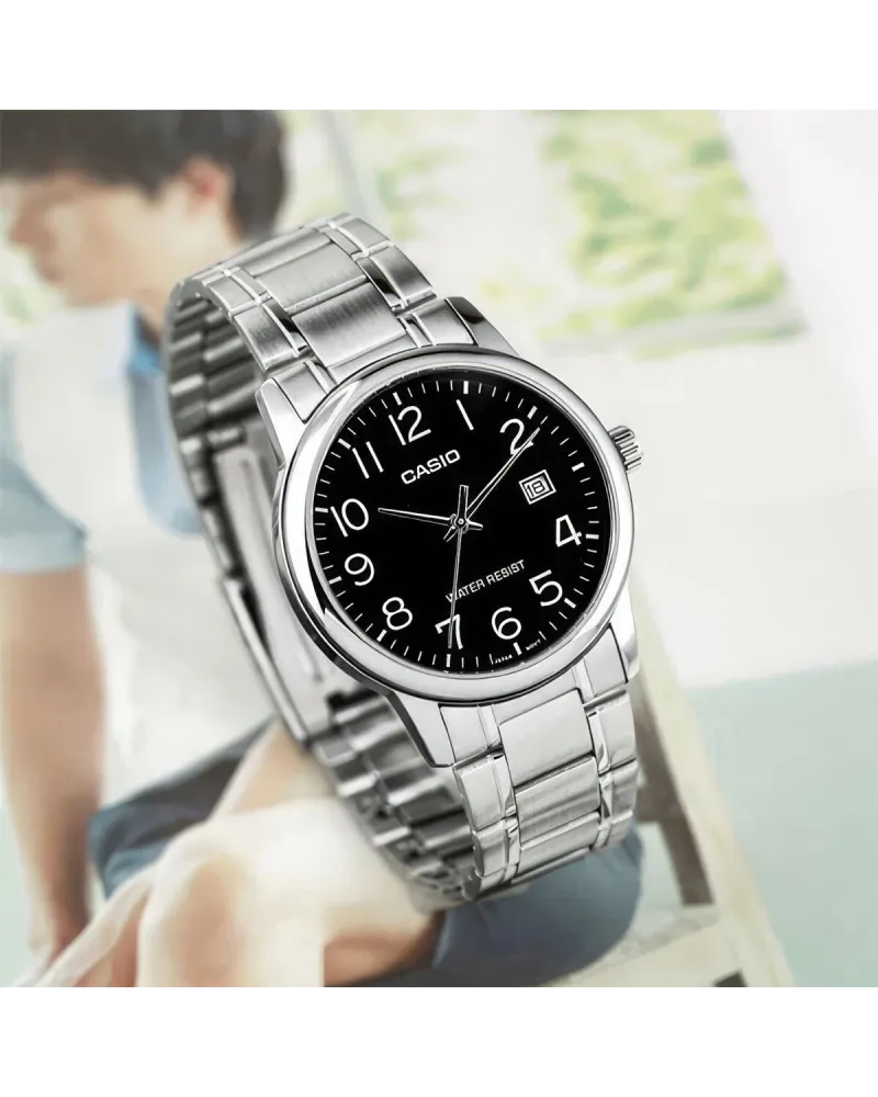 ZEGAREK MĘSKI CASIO MTP-V002D-1BUDF (zd103e) + BOX ZEGAREK MĘSKI CASIO MTP-V002D-1BUDF (zd103e) + BOX