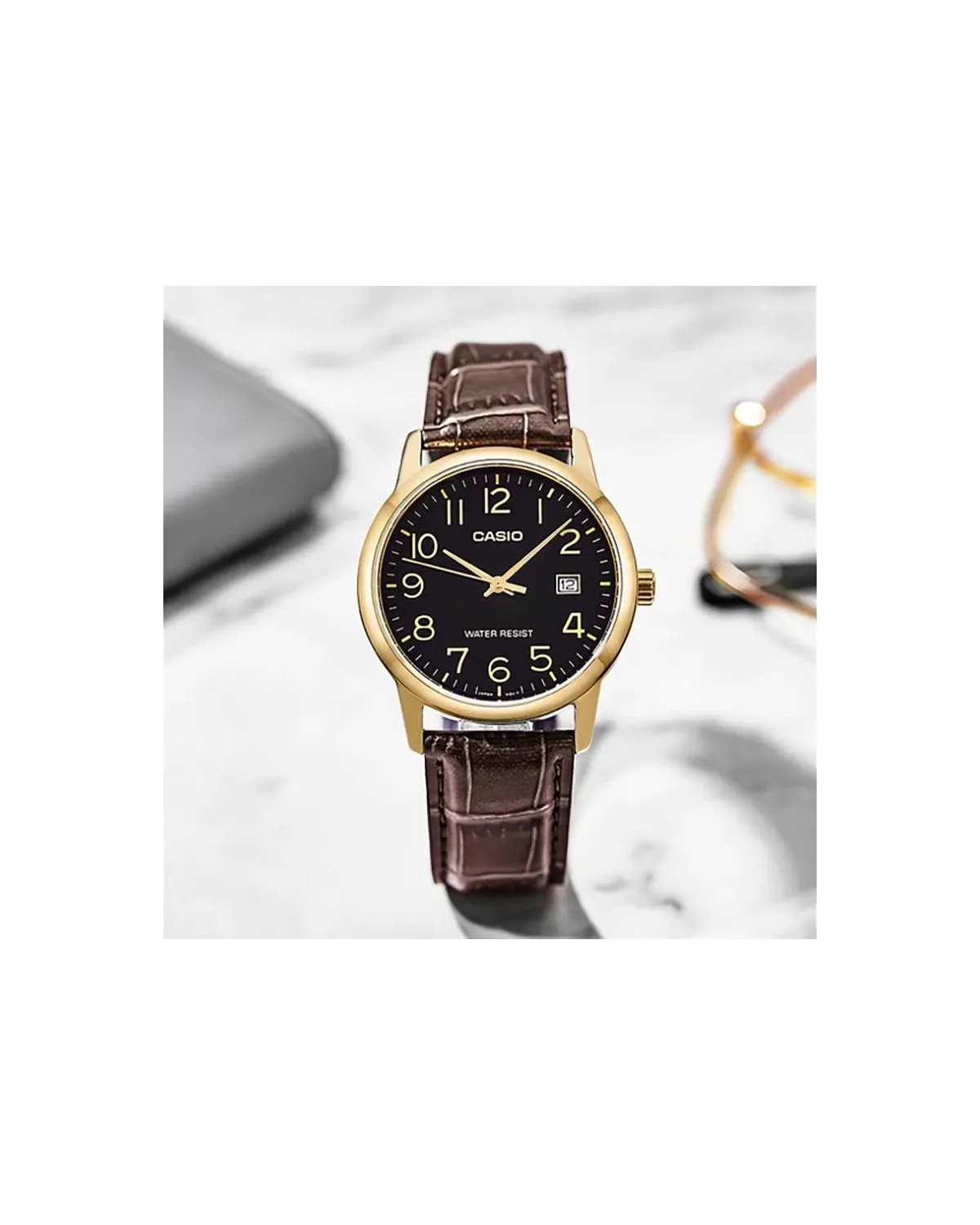 ZEGAREK MĘSKI CASIO MTP-V002GL-1B + BOX