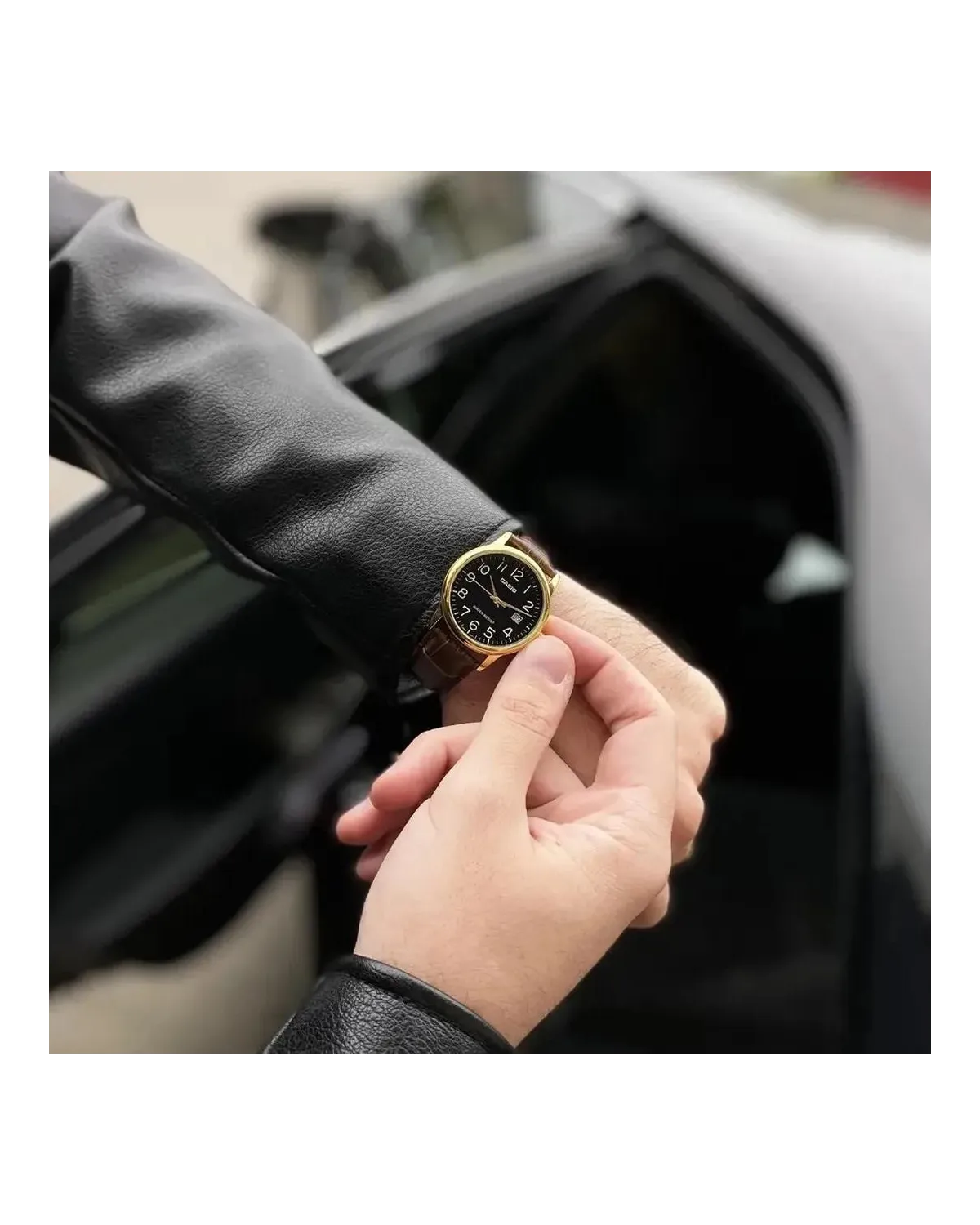 ZEGAREK MĘSKI CASIO MTP-V002GL-1B + BOX