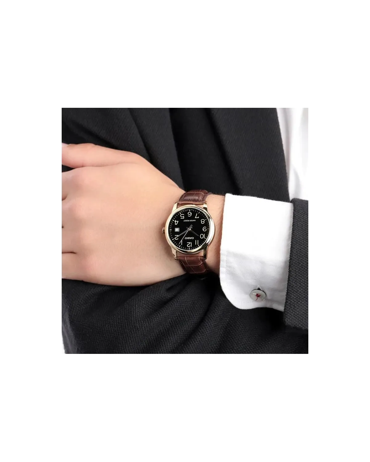 ZEGAREK MĘSKI CASIO MTP-V002GL-1B + BOX