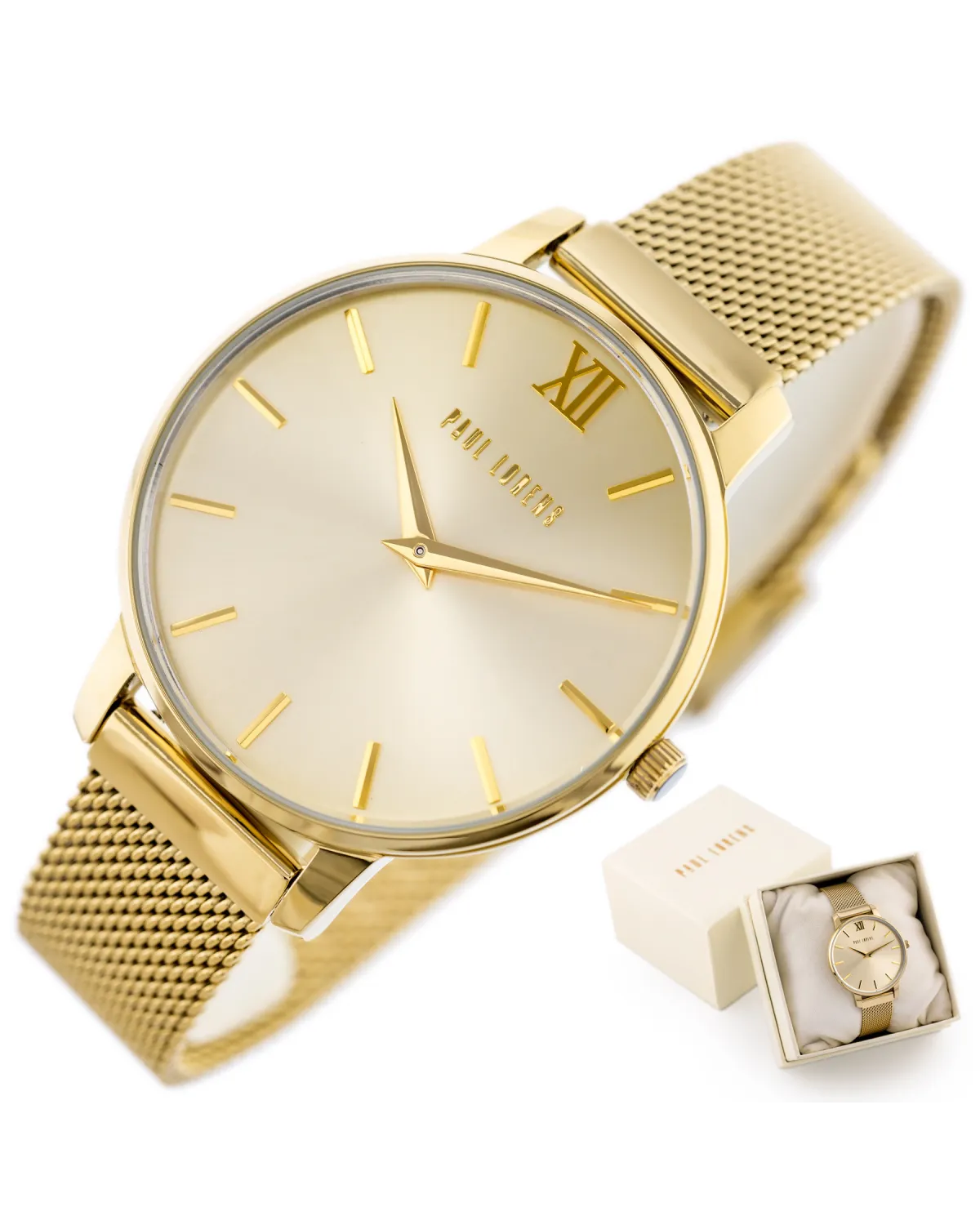 ZEGAREK DAMSKI PAUL LORENS - PL12177B-4D1 (zg515c) + BOX