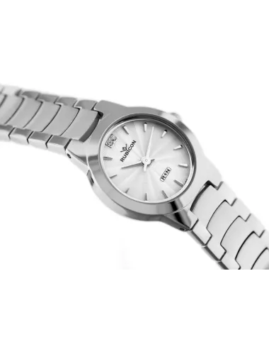 ZEGAREK DAMSKI RUBICON RNBC21 - silver (zr568a)