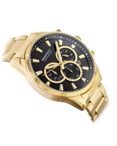 ZEGAREK MĘSKI PERFECT M510CH-02 - CHRONOGRAF (zp386b) + BOX