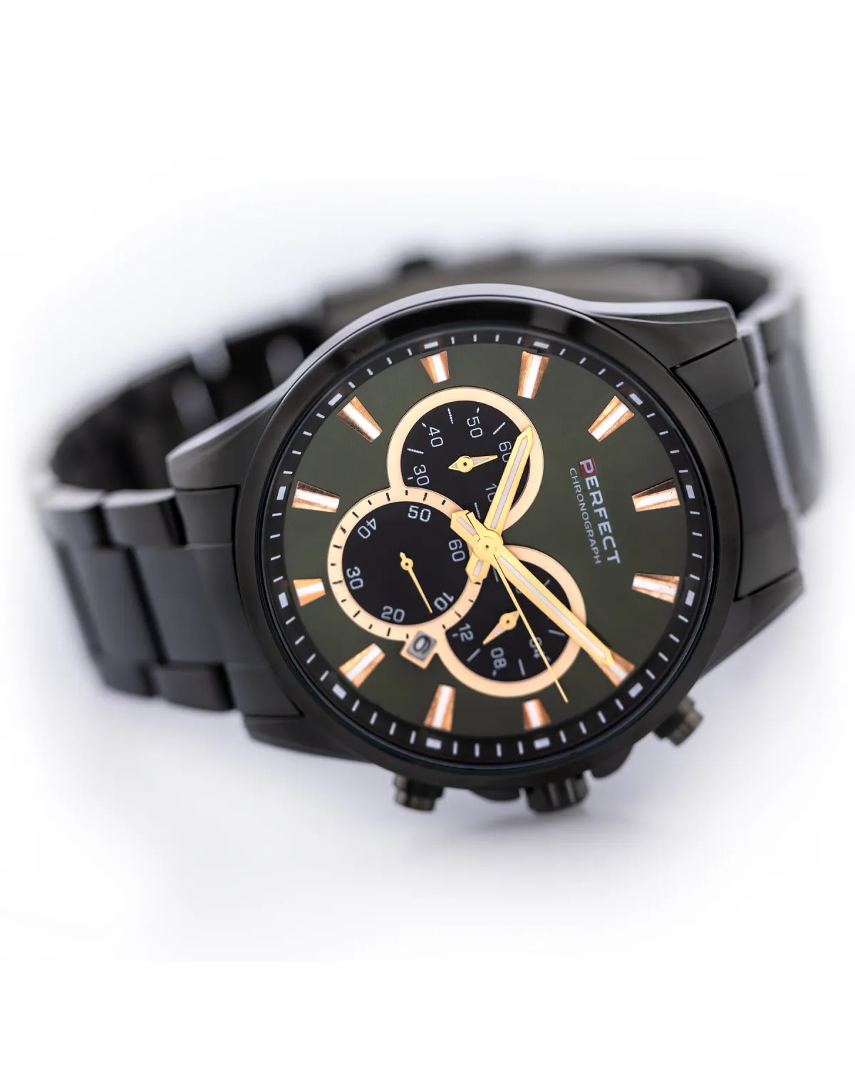 ZEGAREK MĘSKI PERFECT M510CH-04 - CHRONOGRAF (zp386d) + BOX