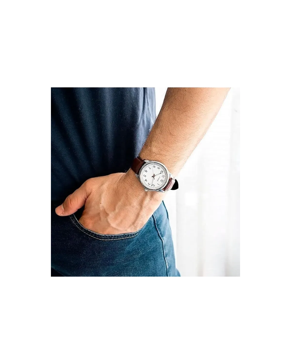 ZEGAREK MĘSKI CASIO MTP-V005L-7B4 (zd066f) + BOX ZEGAREK MĘSKI CASIO MTP-V005L-7B4 (zd066f) + BOX