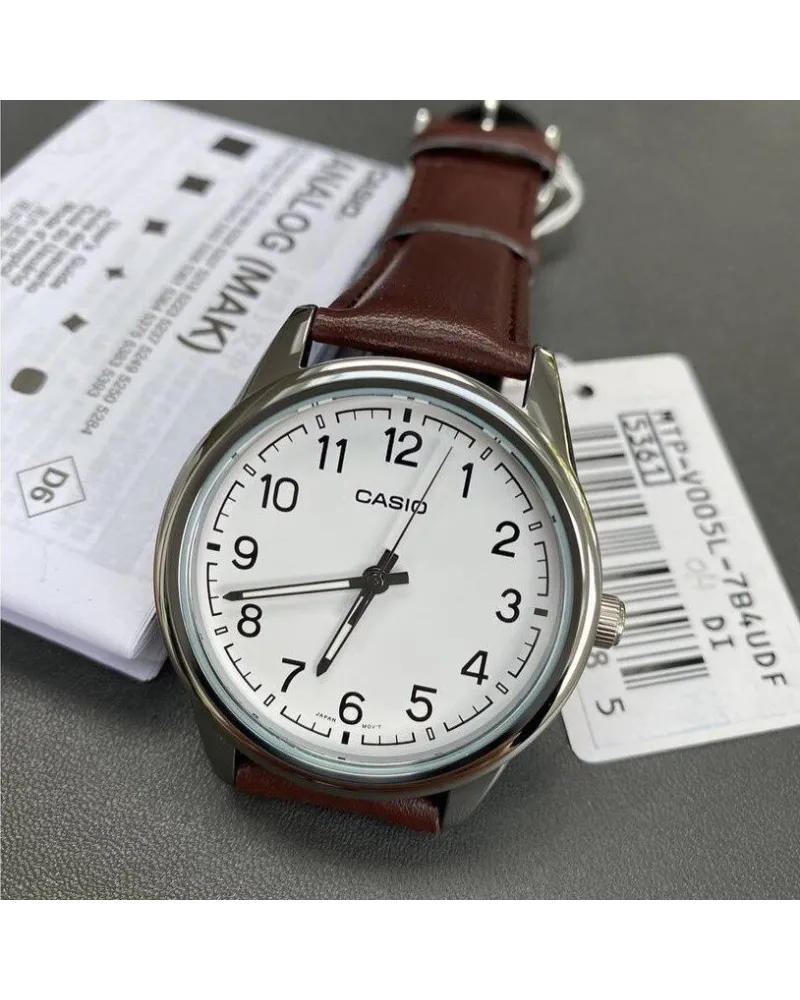 ZEGAREK MĘSKI CASIO MTP-V005L-7B4 (zd066f) + BOX ZEGAREK MĘSKI CASIO MTP-V005L-7B4 (zd066f) + BOX