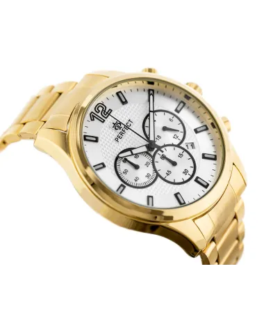 ZEGAREK MĘSKI PERFECT CH01M - CHRONOGRAF (zp355c) + BOX ZEGAREK MĘSKI PERFECT CH01M - CHRONOGRAF (zp355c) + BOX