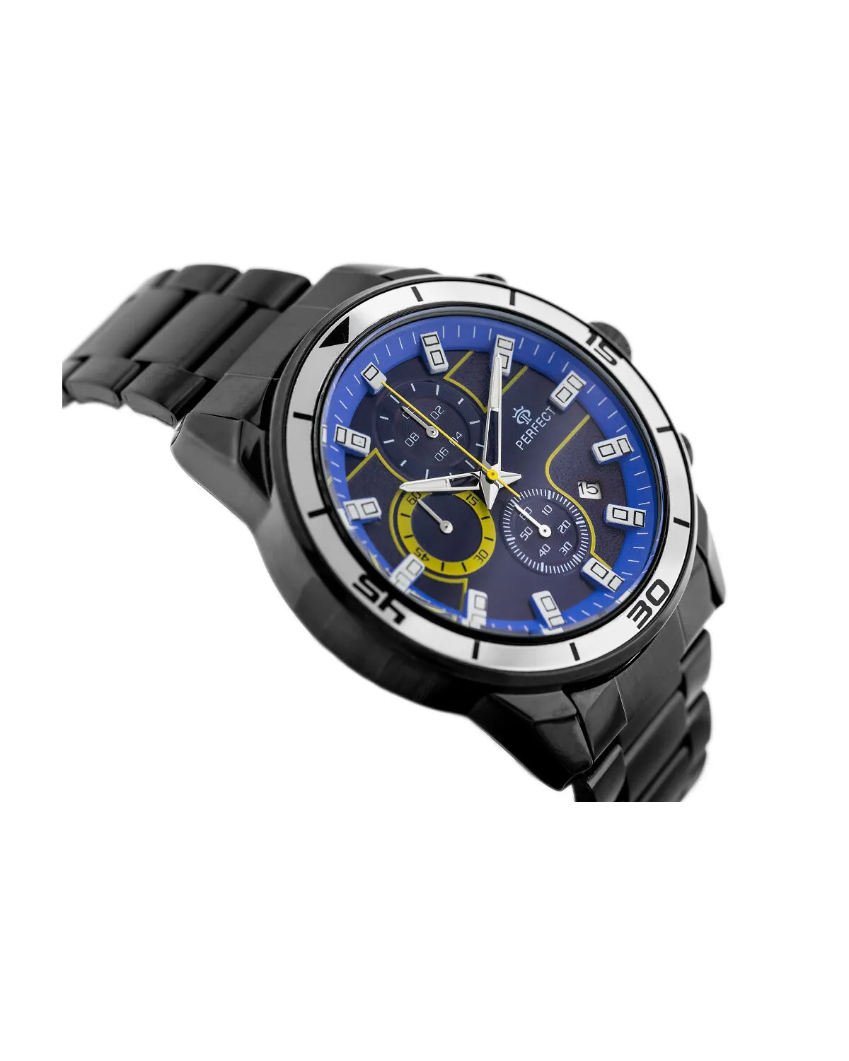 ZEGAREK MĘSKI PERFECT CH02M - CHRONOGRAF (zp356f) + BOX