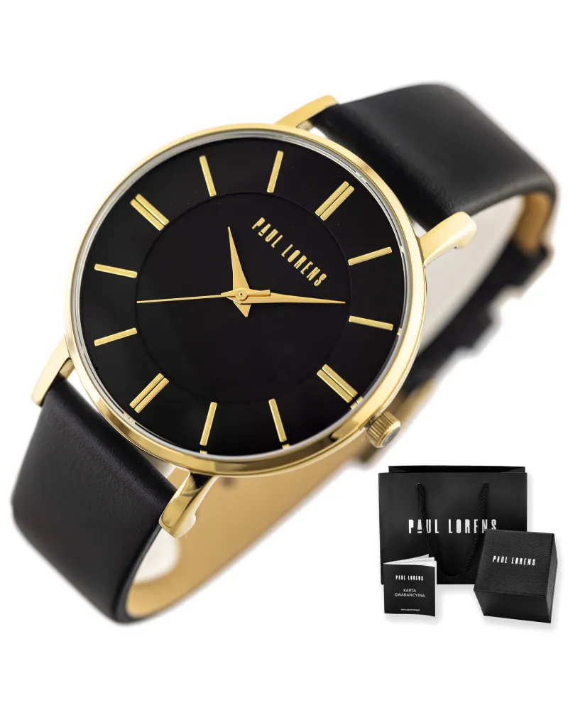 ZEGAREK MĘSKI PAUL LORENS - PL10401A-1A2 (zg353b) + BOX