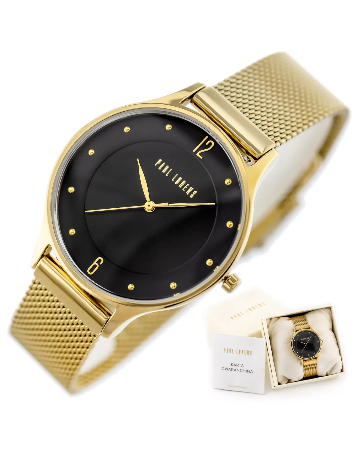 ZEGAREK DAMSKI PAUL LORENS -  PL10317B9-1D1 (zg541a) + BOX