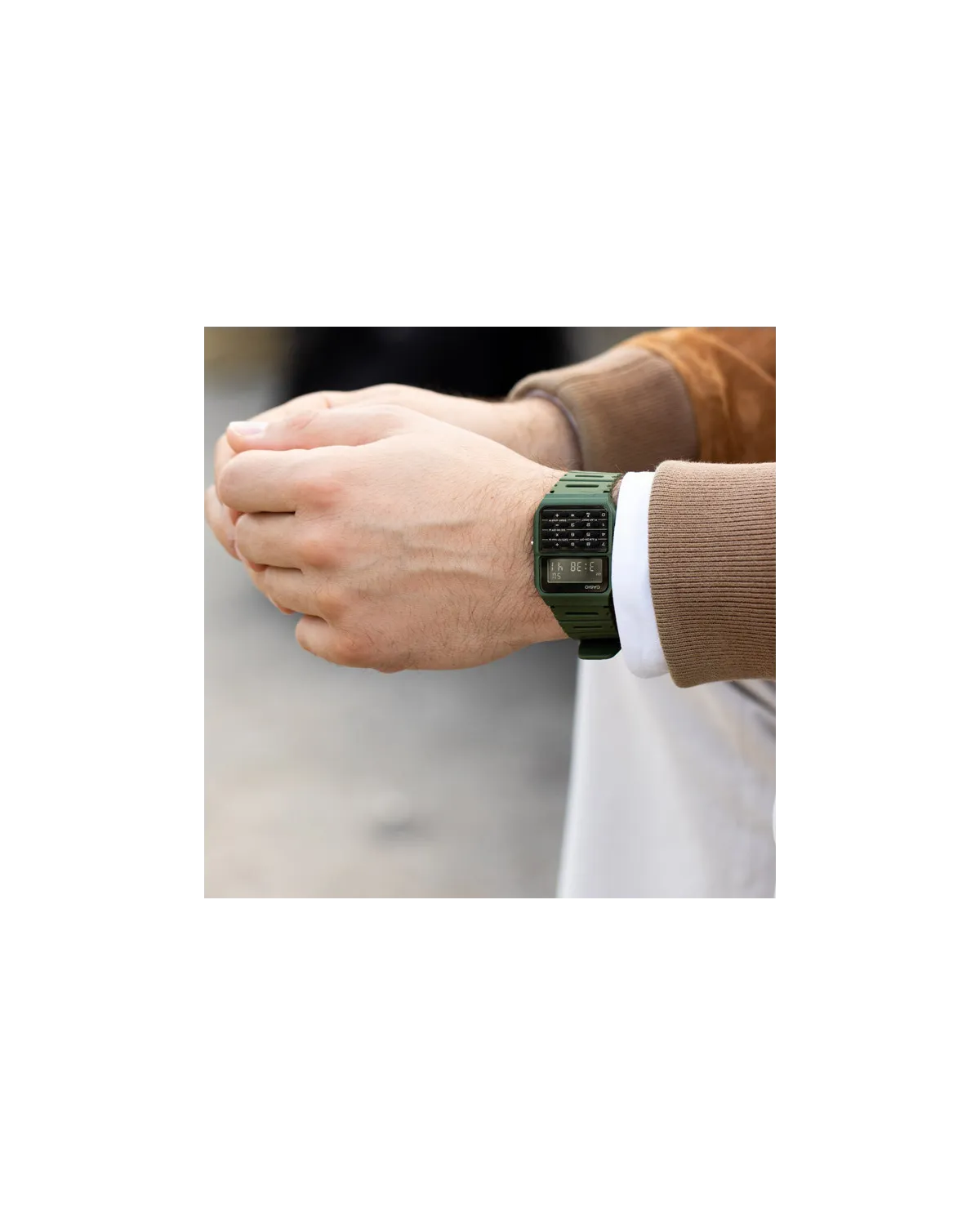 ZEGAREK MĘSKI CASIO VINTAGE CA-53WF-3B + BOX