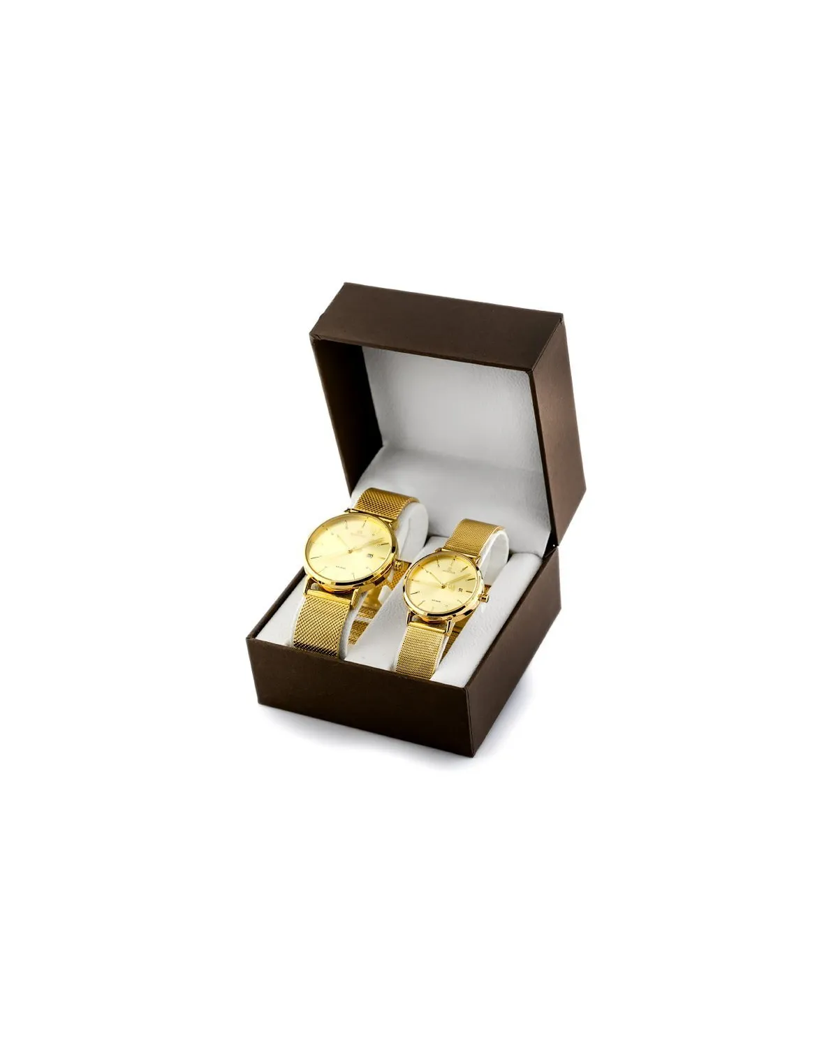 KOMPLET PREZENTOWY 2 ZEGARKÓW (MĘSKI I DAMSKI) NAVIFORCE - NF3008G+L (zn113c)