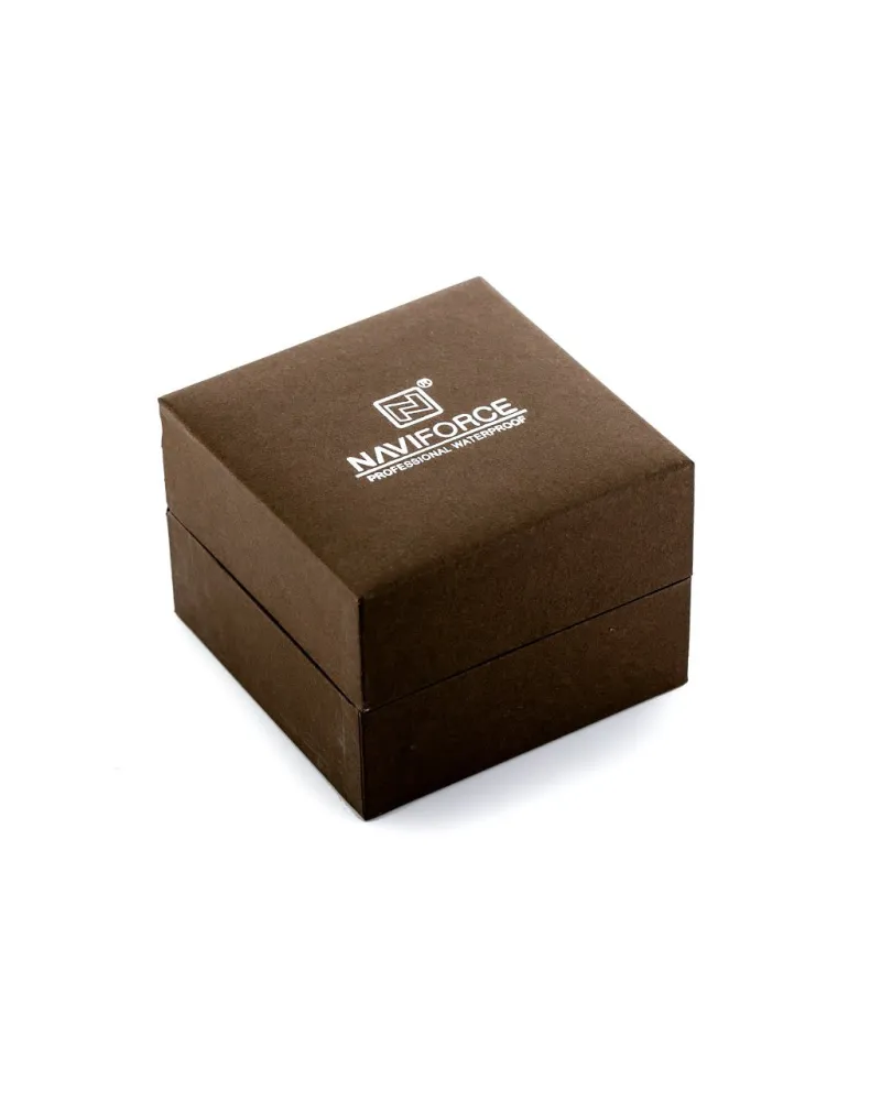 KOMPLET PREZENTOWY 2 ZEGARKÓW (MĘSKI I DAMSKI) NAVIFORCE - NF3008G+L (zn113c)