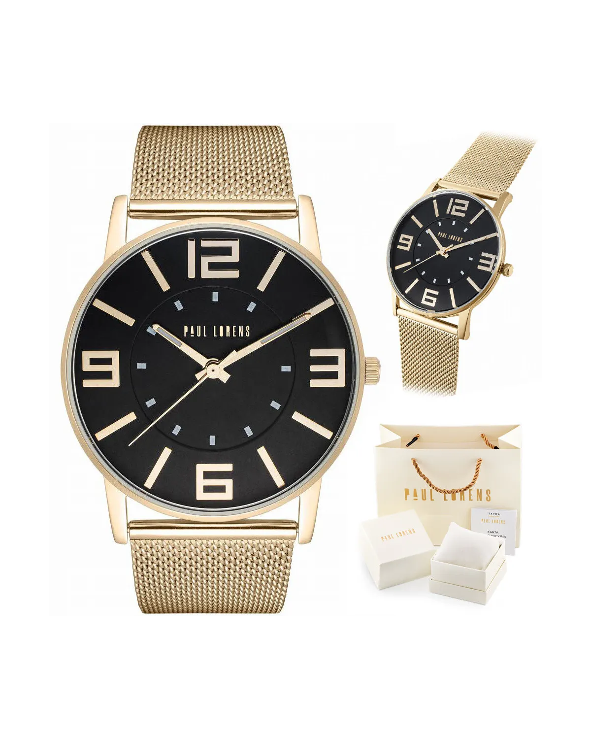 ZEGAREK DAMSKI PAUL LORENS -  PL1874B2-1D1  (zg556a) + BOX