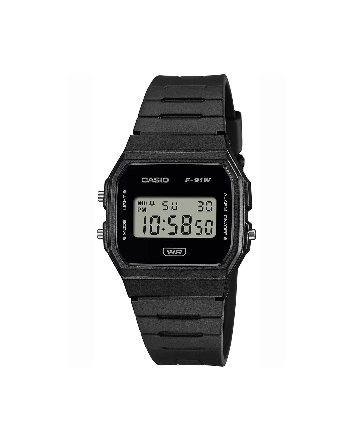 ZEGAREK MĘSKI CASIO F-91WB-1ADF + BOX ZEGAREK MĘSKI CASIO F-91WB-1ADF + BOX