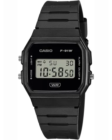 ZEGAREK MĘSKI CASIO F-91WB-1ADF + BOX