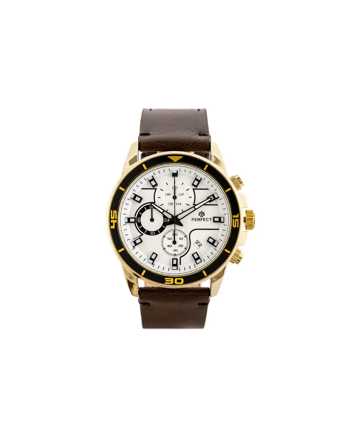 ZEGAREK MĘSKI PERFECT CH02L - CHRONOGRAF (zp351b) + BOX ZEGAREK MĘSKI PERFECT CH02L - CHRONOGRAF (zp351b) + BOX