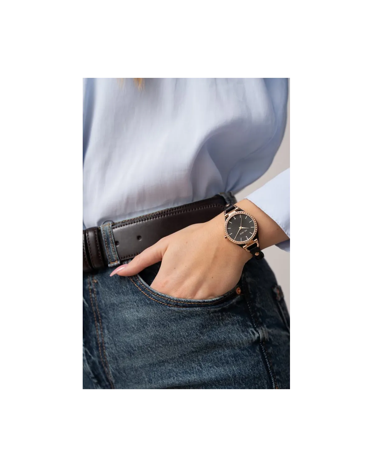 ZEGAREK DAMSKI PAUL LORENS -  PL13922A-1A3 (zg544c) + BOX