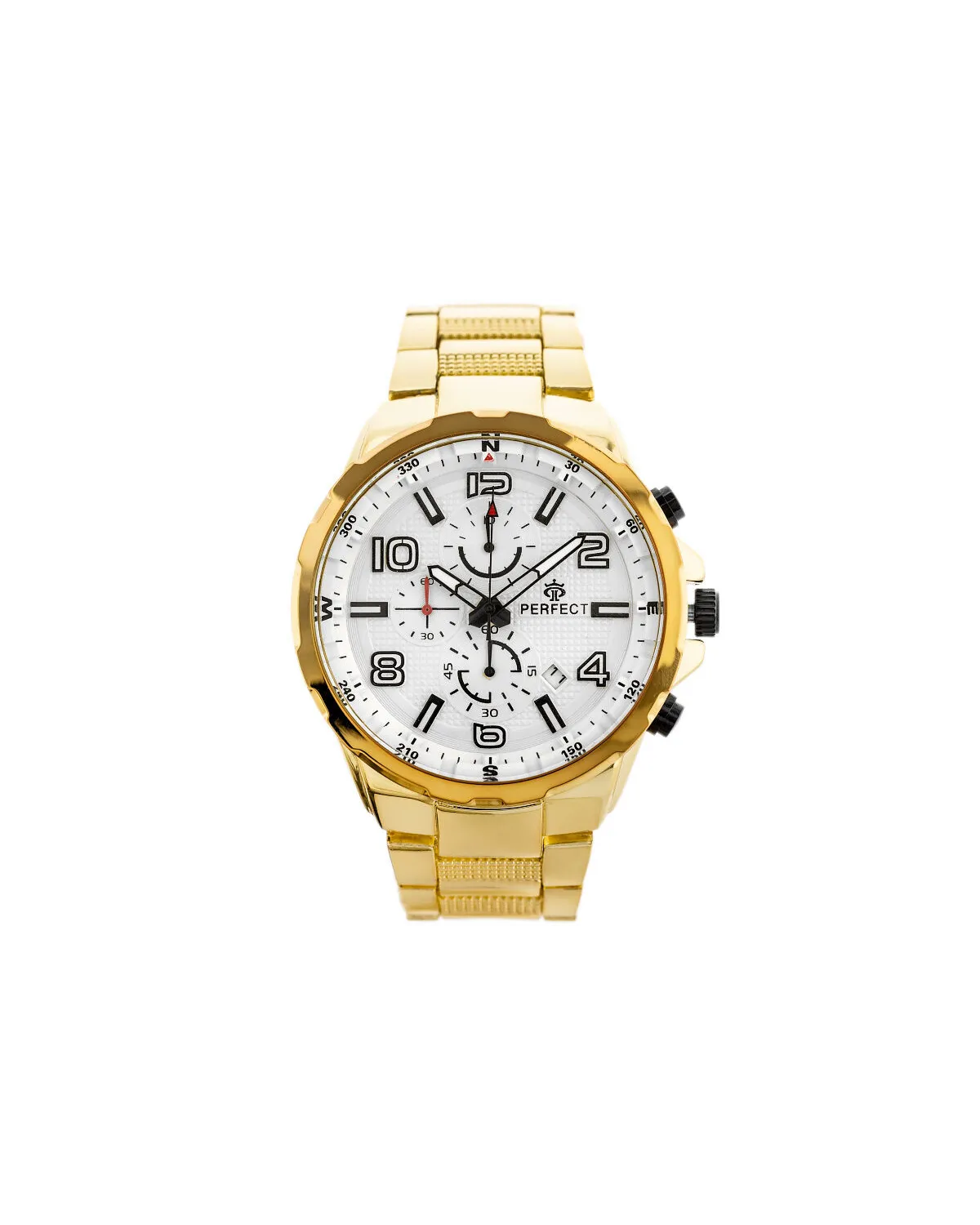 ZEGAREK MĘSKI PERFECT CH05M - CHRONOGRAF (zp357d) + BOX ZEGAREK MĘSKI PERFECT CH05M - CHRONOGRAF (zp357d) + BOX
