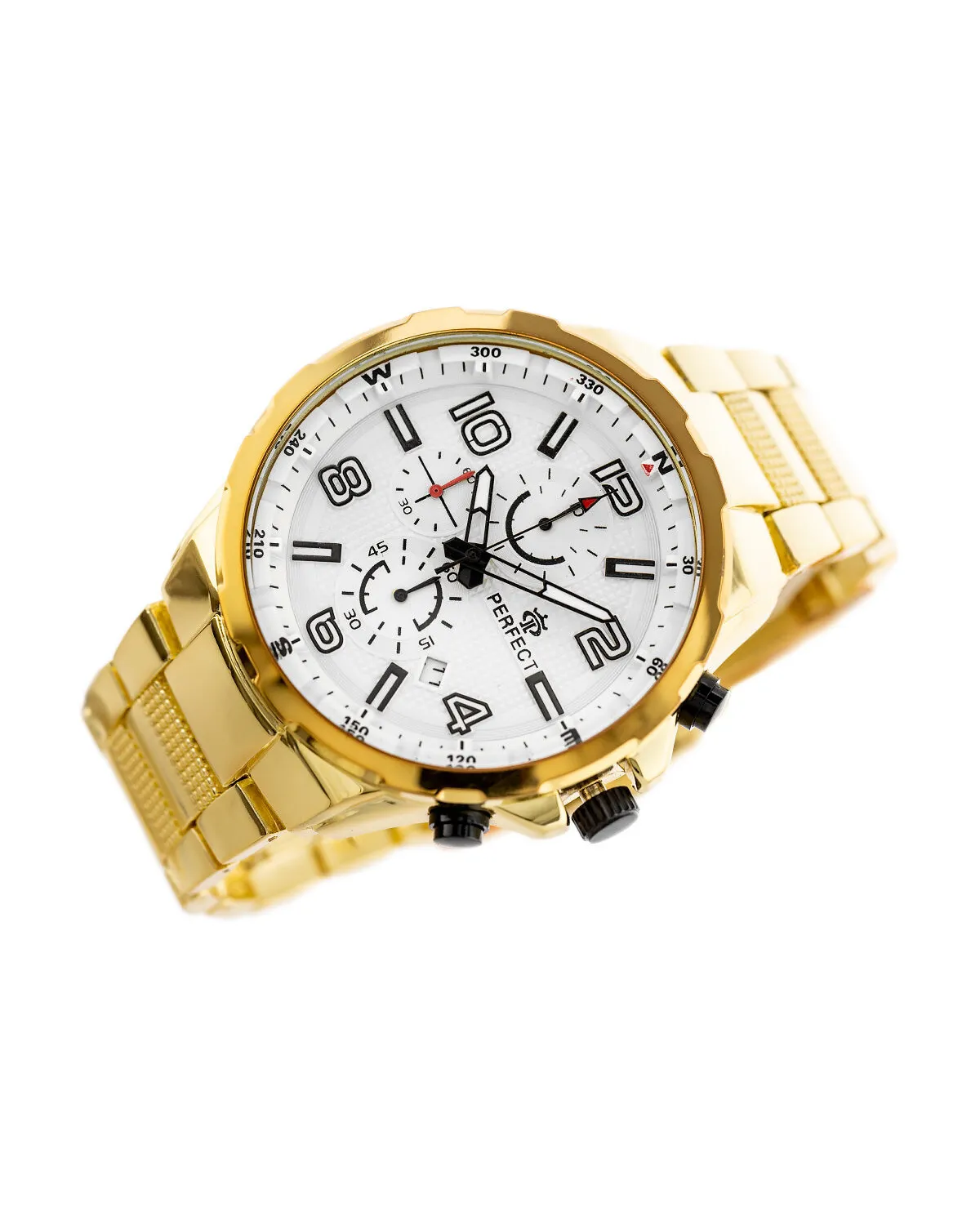 ZEGAREK MĘSKI PERFECT CH05M - CHRONOGRAF (zp357d) + BOX ZEGAREK MĘSKI PERFECT CH05M - CHRONOGRAF (zp357d) + BOX