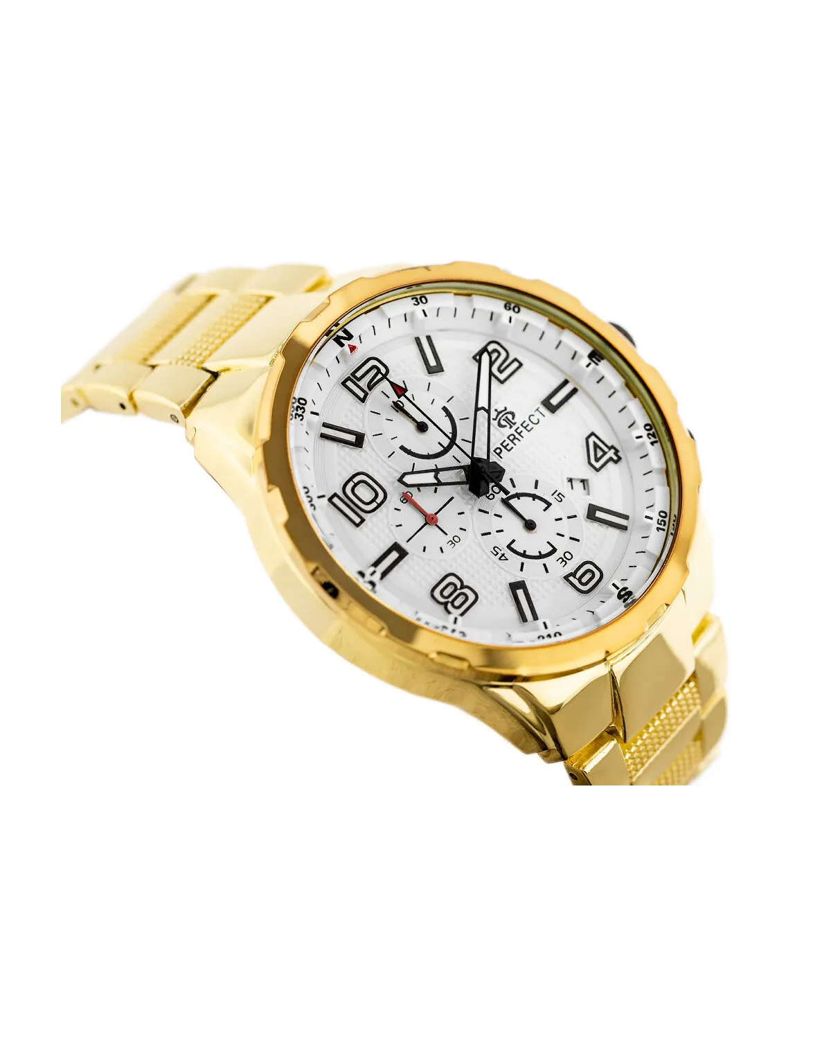 ZEGAREK MĘSKI PERFECT CH05M - CHRONOGRAF (zp357d) + BOX ZEGAREK MĘSKI PERFECT CH05M - CHRONOGRAF (zp357d) + BOX