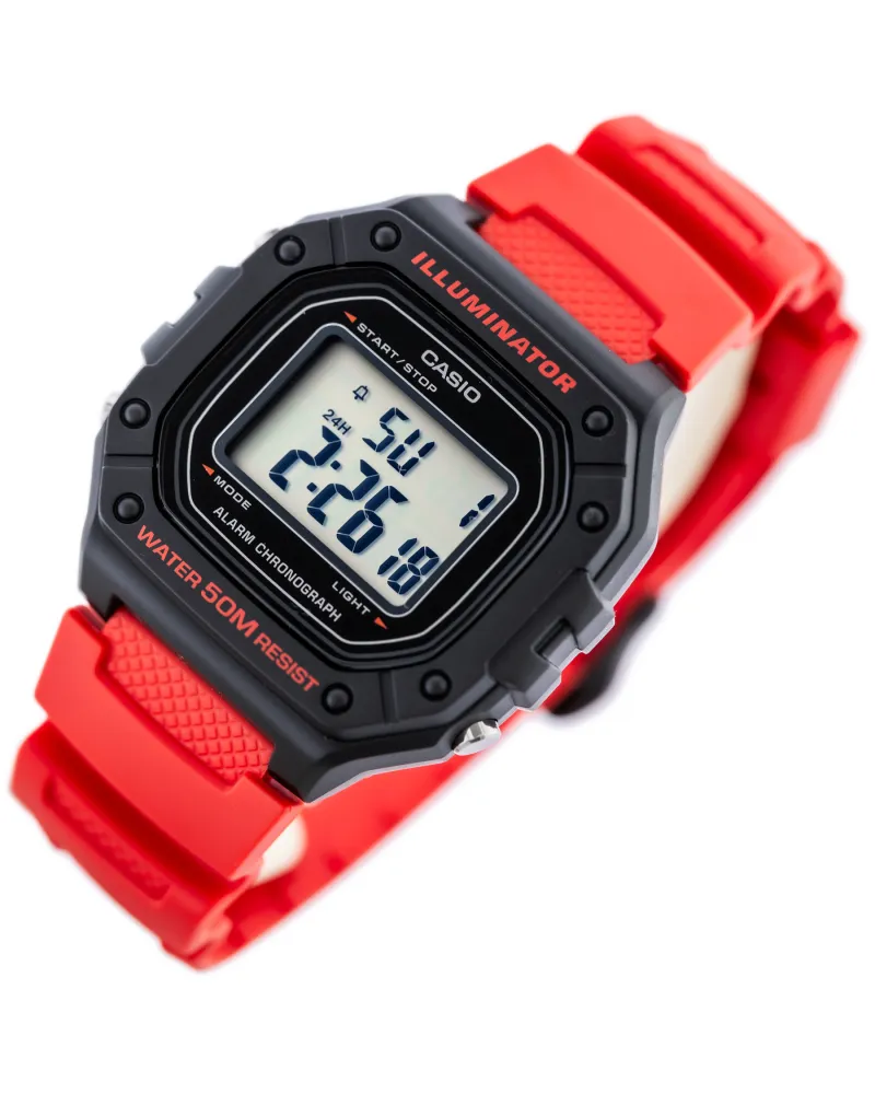 ZEGAREK MĘSKI CASIO W-218H-4B + BOX