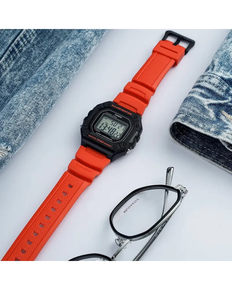 ZEGAREK MĘSKI CASIO W-218H-4B + BOX