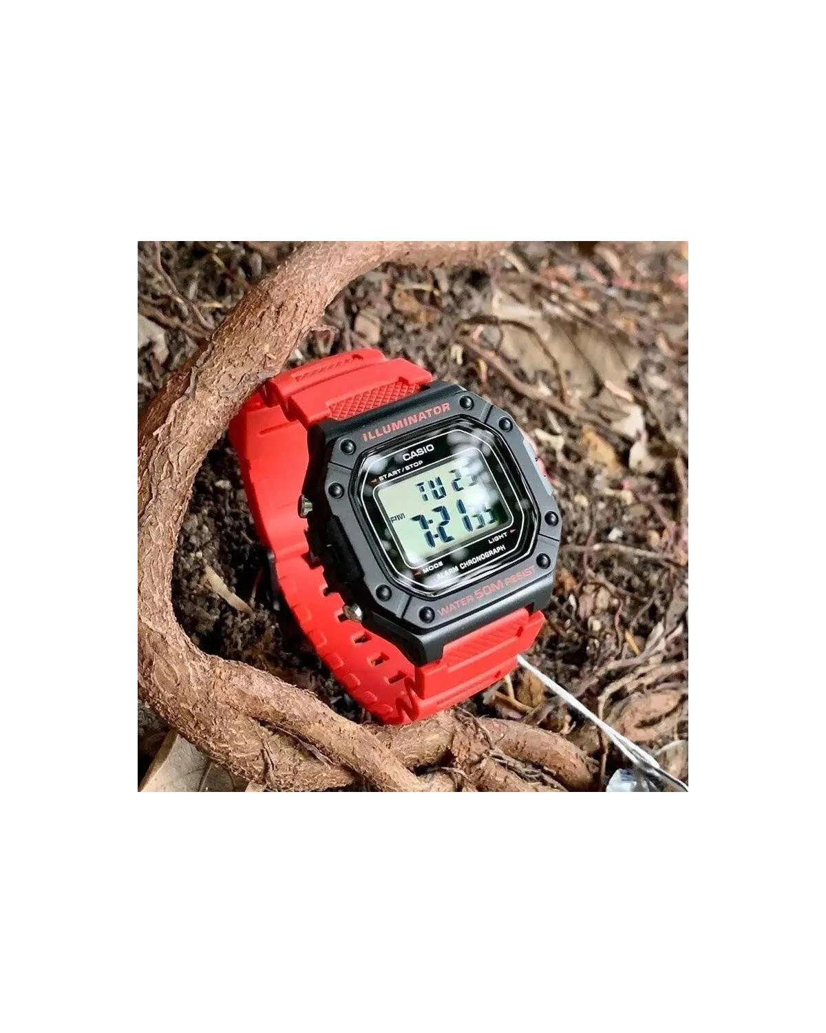 ZEGAREK MĘSKI CASIO W-218H-4B + BOX
