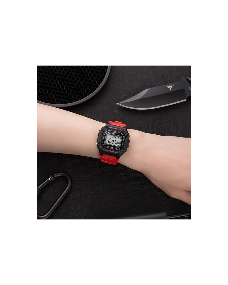ZEGAREK MĘSKI CASIO W-218H-4B + BOX