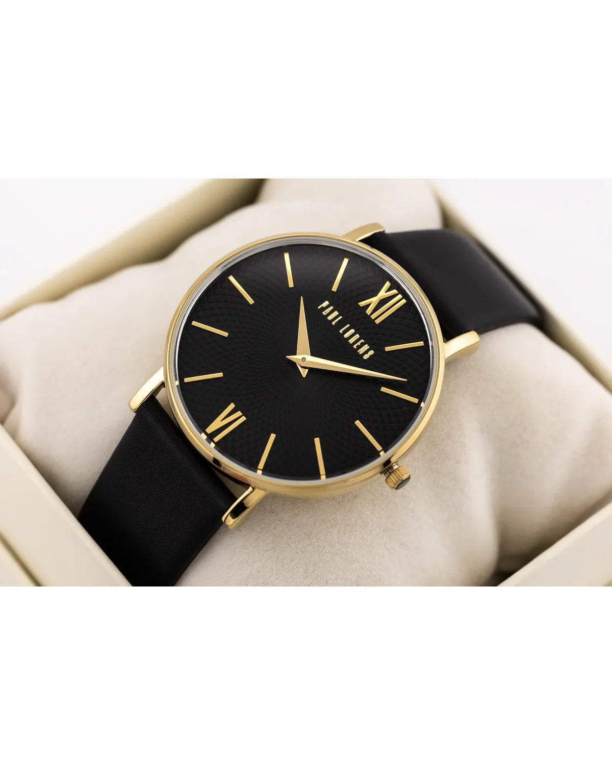 ZEGAREK UNISEX PAUL LORENS - PL11989A7-1A2 (zg519b) + BOX