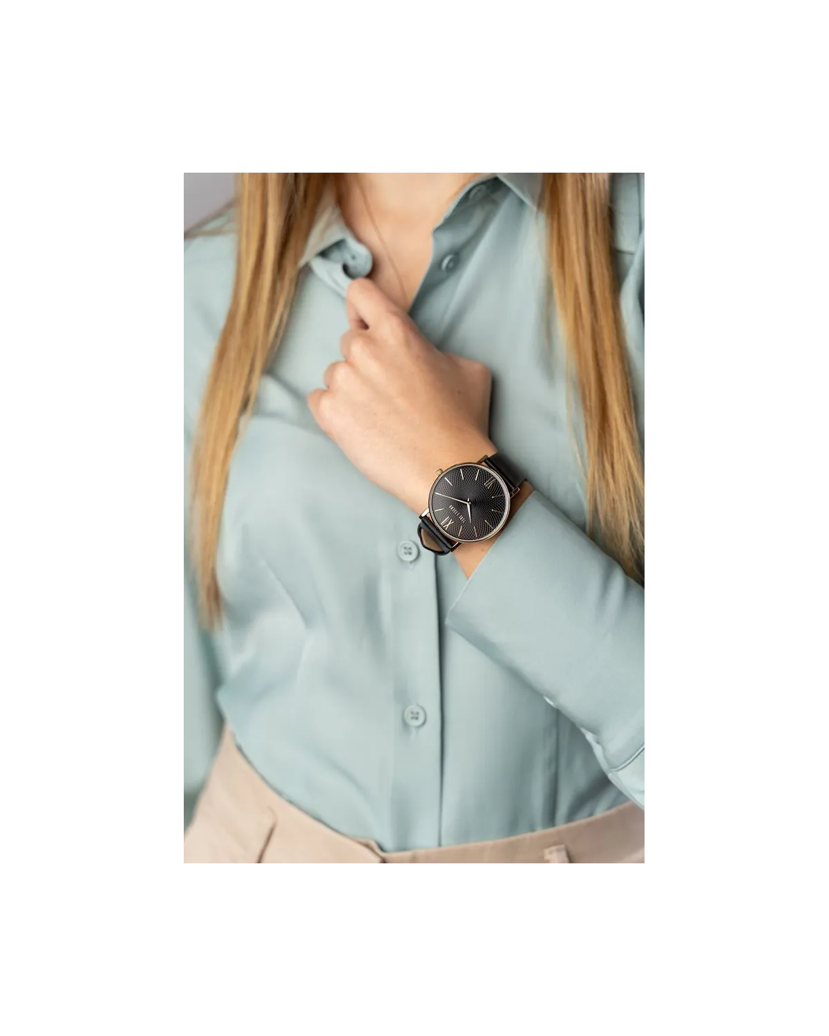 ZEGAREK UNISEX PAUL LORENS - PL11989A7-1A2 (zg519b) + BOX