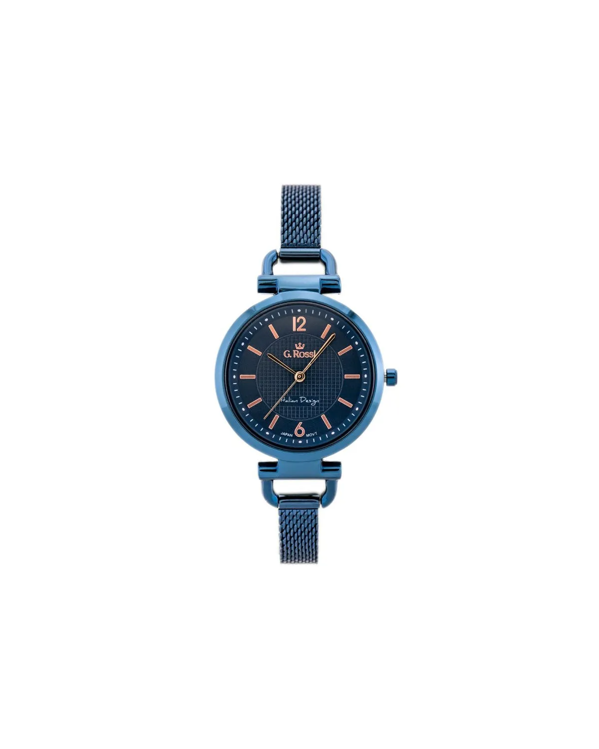 ZEGAREK G. ROSSI - LESTI - 3652B (zg772h) - blue + BOX ZEGAREK G. ROSSI - LESTI - 3652B (zg772h) - blue + BOX