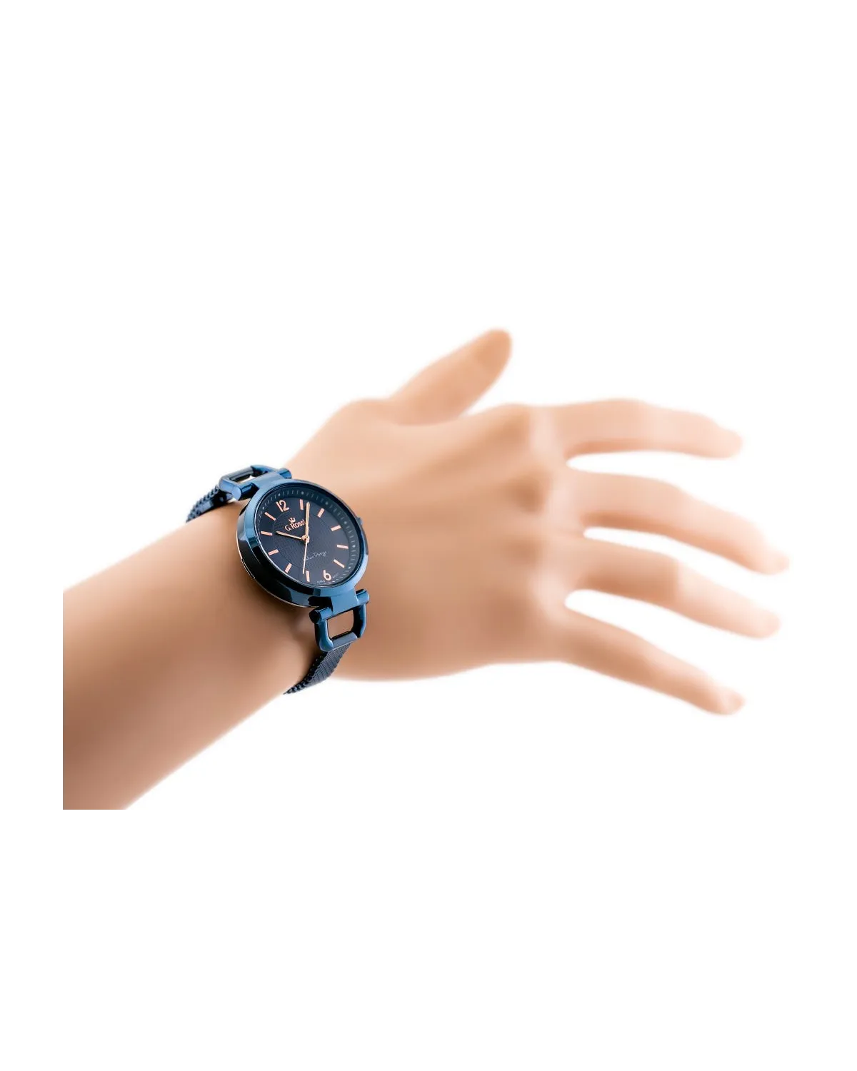 ZEGAREK G. ROSSI - LESTI - 3652B (zg772h) - blue + BOX ZEGAREK G. ROSSI - LESTI - 3652B (zg772h) - blue + BOX
