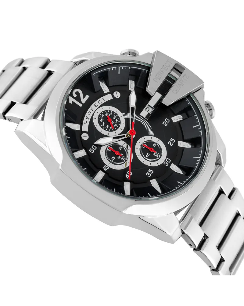 ZEGAREK MĘSKI PERFECT M513CH-03 - CHRONOGRAF (zp387c) + BOX ZEGAREK MĘSKI PERFECT M513CH-03 - CHRONOGRAF (zp387c) + BOX