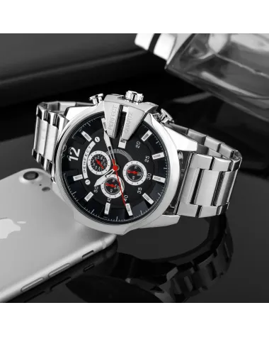 ZEGAREK MĘSKI PERFECT M513CH-03 - CHRONOGRAF (zp387c) + BOX ZEGAREK MĘSKI PERFECT M513CH-03 - CHRONOGRAF (zp387c) + BOX