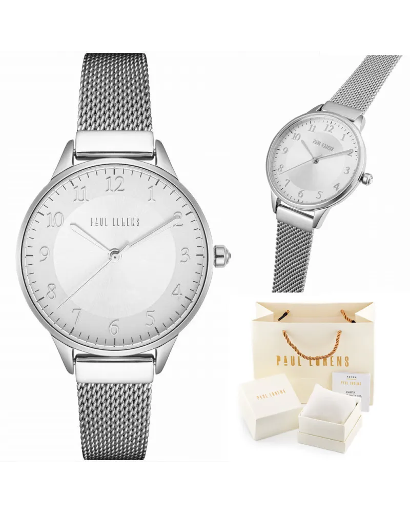 ZEGAREK DAMSKI PAUL LORENS - PL12189B-3C1 (zg550b) + BOX ZEGAREK DAMSKI PAUL LORENS - PL12189B-3C1 (zg550b) + BOX